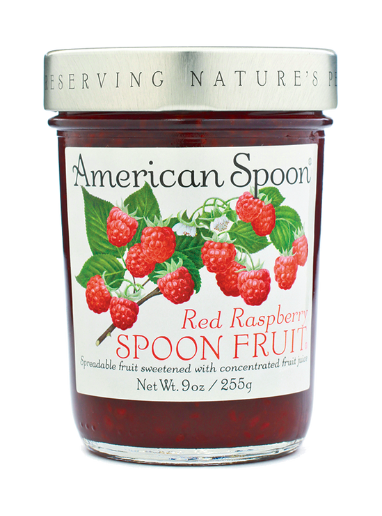 Load image into Gallery viewer, A jar of Red Raspberry Spoon Fruit