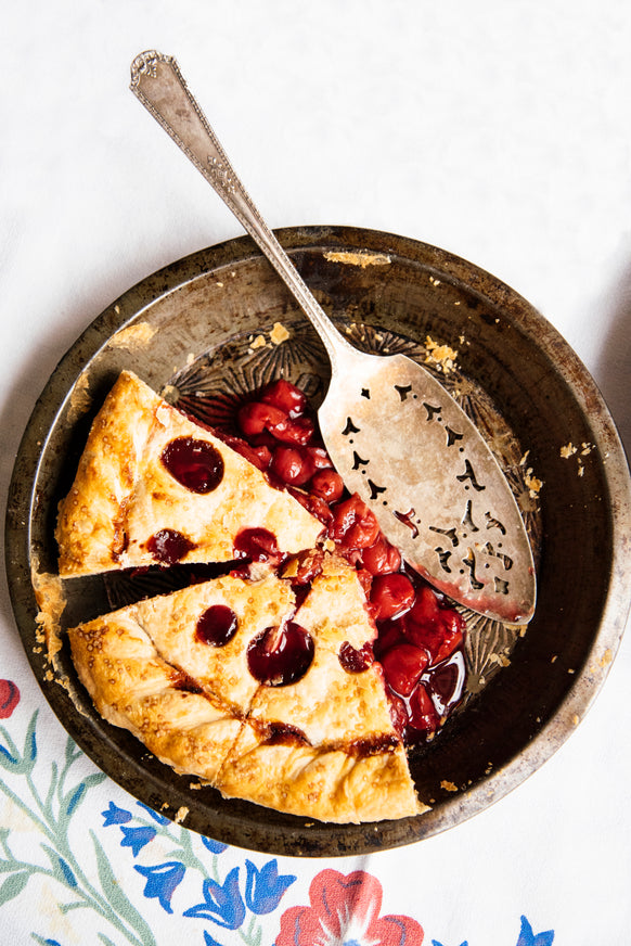 Homemade pie with Fruit Perfect Sour Cherries