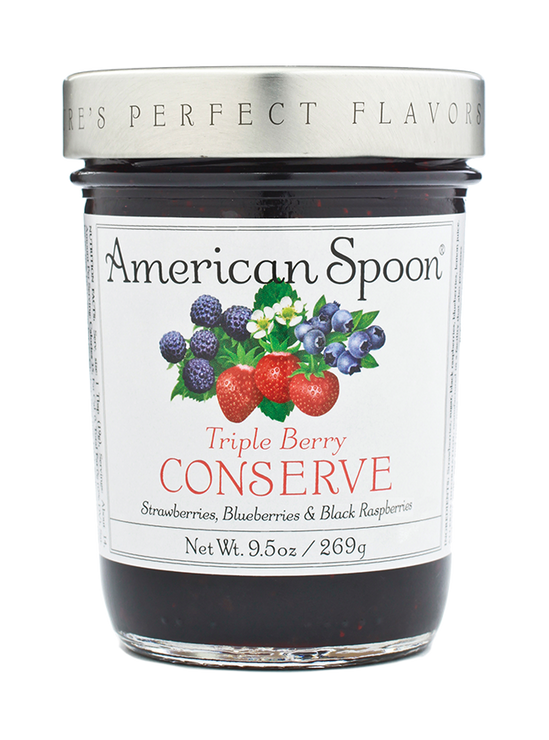 Load image into Gallery viewer, a jar of Triple Berry Conserve
