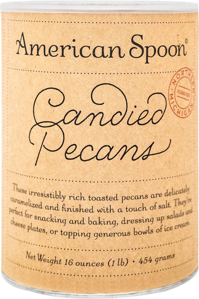 Canister of Candied Pecans